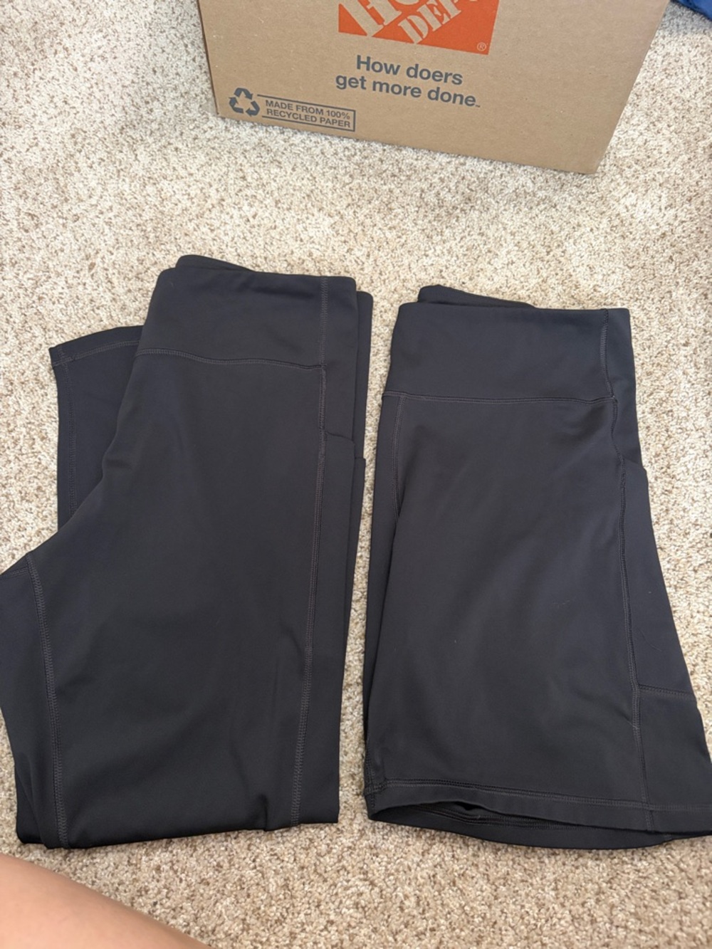 Two Pair of Active Bottoms - High Waist